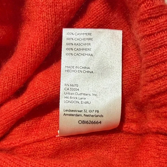 NWOT Free People Cashmere Sweater - Picture 5 of 5